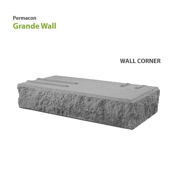 Permacon Grande Wall Corner
